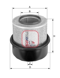 Filtru aer S 9570 A SOFIMA