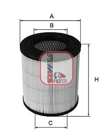 Filtru aer S 7B31 A SOFIMA