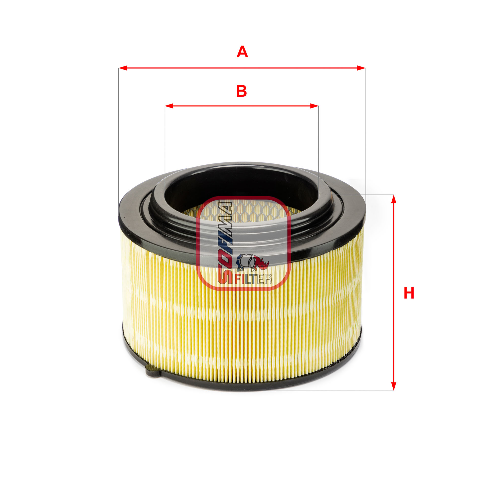 Filtru aer S 7B74 A SOFIMA