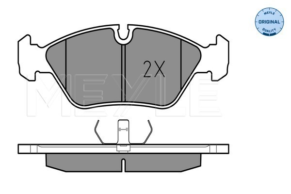 Set placute frana,frana disc 025 206 2919 MEYLE