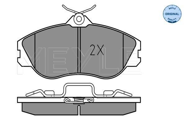 Set placute frana,frana disc 025 211 3819/W MEYLE