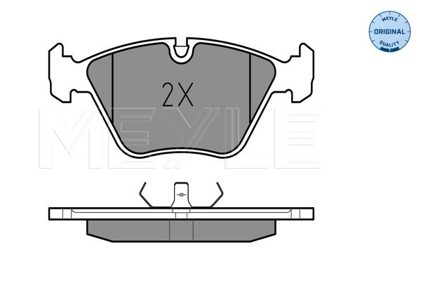 Set placute frana,frana disc 025 212 1118 MEYLE