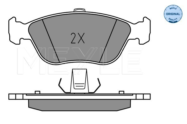 Set placute frana,frana disc 025 214 9219 MEYLE