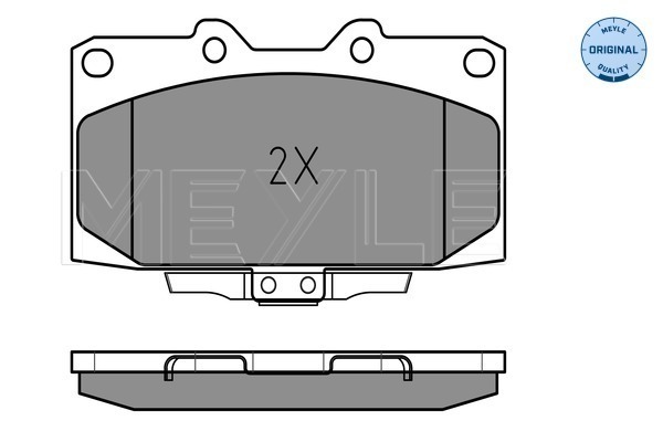 Set placute frana,frana disc 025 218 5415/W MEYLE