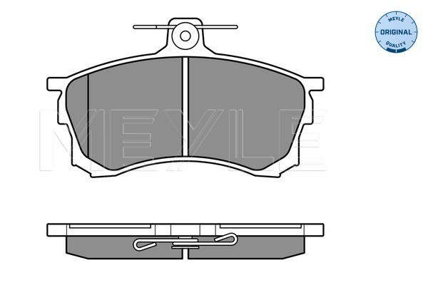 Set placute frana,frana disc 025 230 8015 MEYLE