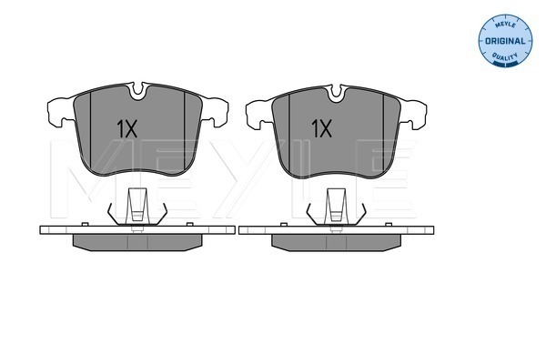 Set placute frana,frana disc 025 234 0419 MEYLE