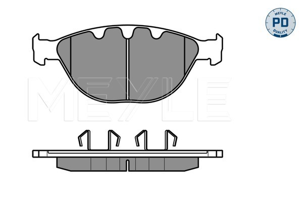 Set placute frana,frana disc 025 237 9120/PD MEYLE