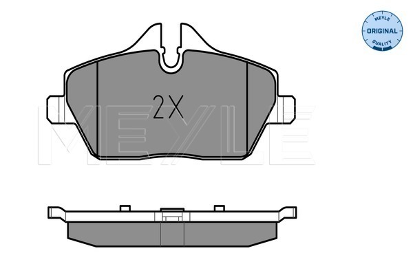 Set placute frana,frana disc 025 239 1517 MEYLE