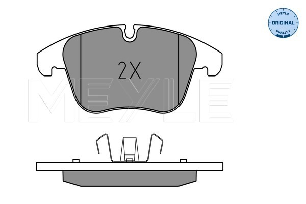 Set placute frana,frana disc 025 240 8418 MEYLE