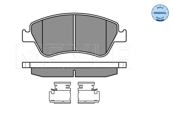 Set placute frana,frana disc 025 241 2219/W MEYLE