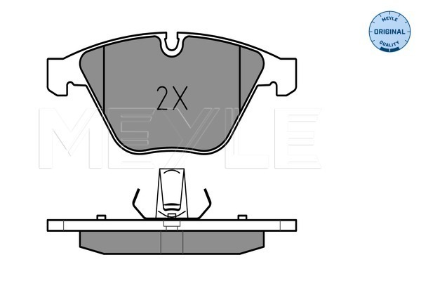 Set placute frana,frana disc 025 241 6120 MEYLE