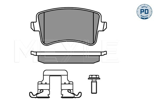 Set placute frana,frana disc 025 246 0617-1/PD MEYLE