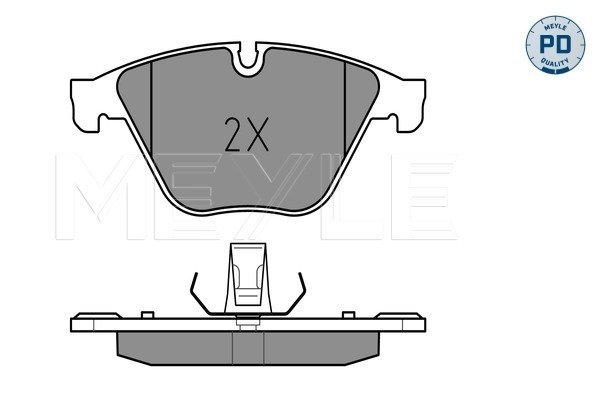 Set placute frana,frana disc 025 246 8820/PD MEYLE