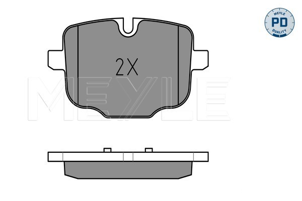 Set placute frana,frana disc 025 247 0318/PD MEYLE