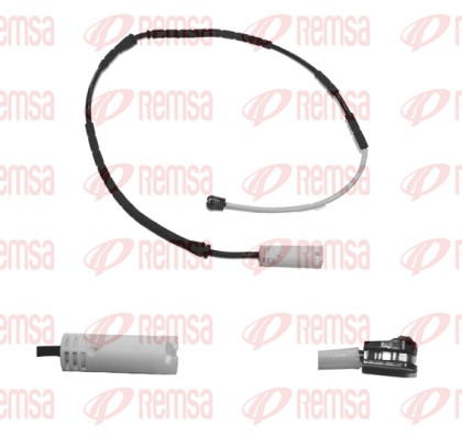 Senzor de avertizare,uzura placute de frana 001102 REMSA