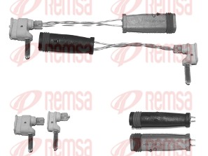 Senzor de avertizare,uzura placute de frana 001038 REMSA