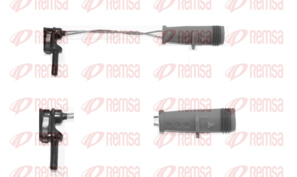 Senzor de avertizare,uzura placute de frana 001123 REMSA