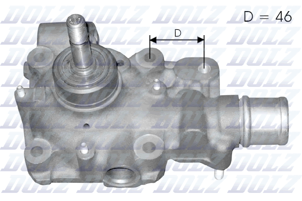 Pompă de apă, răcire motor B120 DOLZ