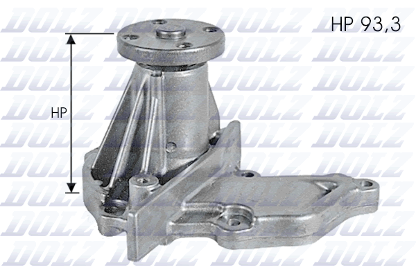 Pompă de apă, răcire motor F133 DOLZ