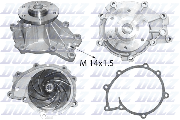 Pompă de apă, răcire motor M654 DOLZ