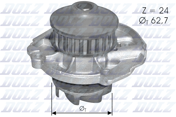 Pompă de apă, răcire motor S261 DOLZ