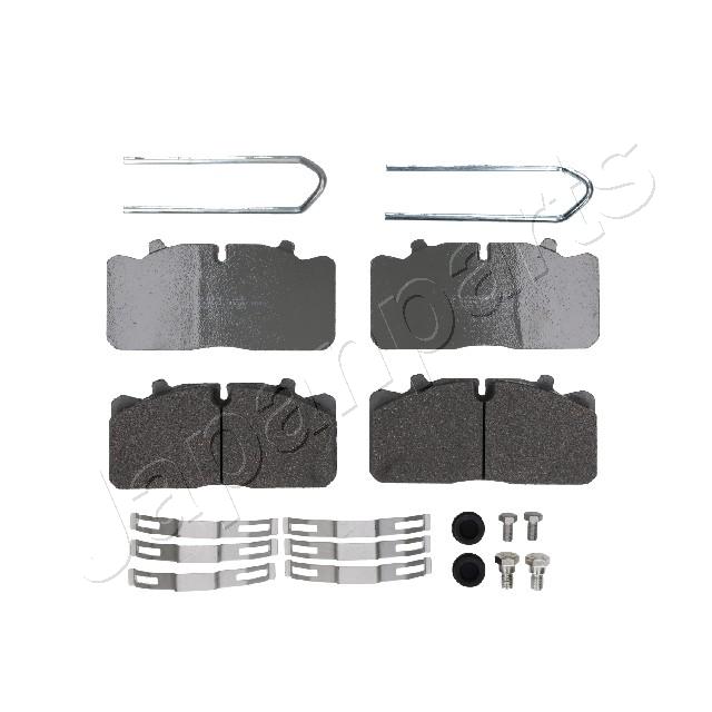 Set placute frana,frana disc PA-0257AF JAPANPARTS