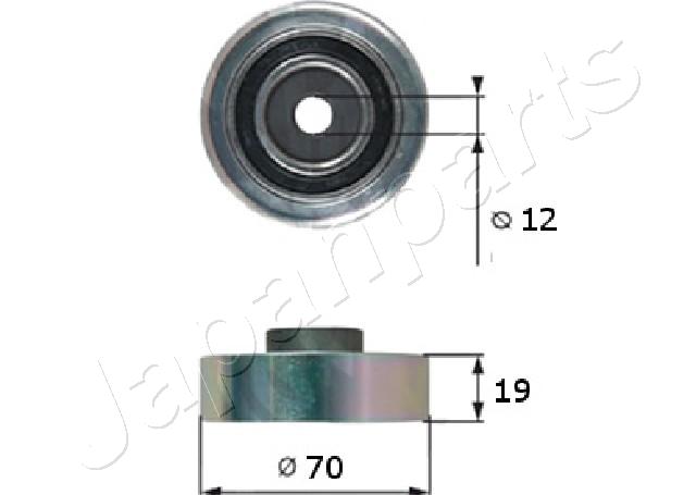 Rola ghidare/conducere, curea transmisie RP-815 JAPANPARTS