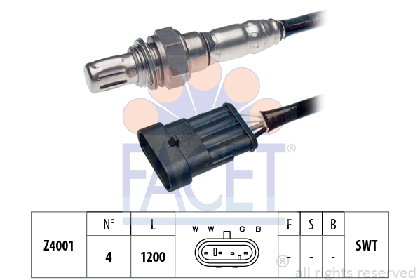 Sonda Lambda 10.7023 FACET