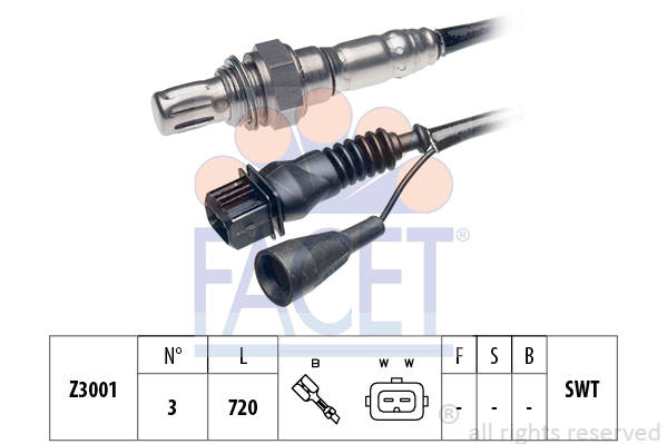 Sonda Lambda 10.7025 FACET