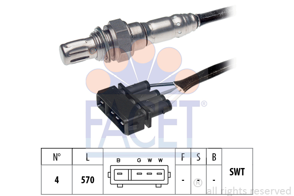 Sonda Lambda 10.7191 FACET