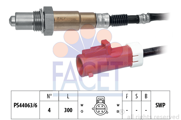 Sonda Lambda 10.7687 FACET