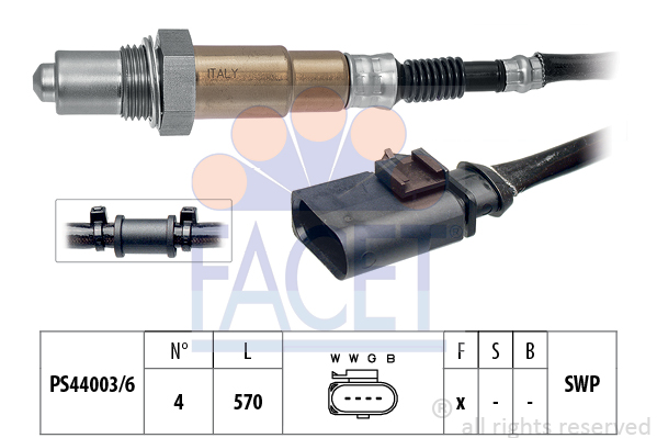 Sonda Lambda 10.7932 FACET