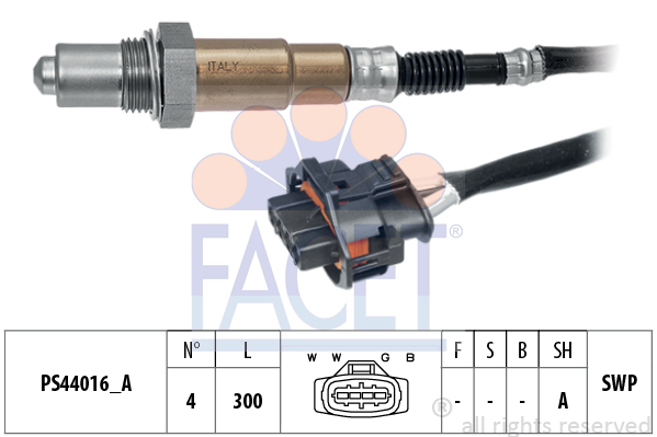 Sonda Lambda 10.8267 FACET