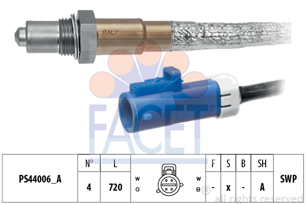 Sonda Lambda 10.8298 FACET