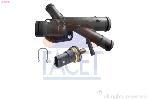 Flansa lichid racire 26.0004K FACET