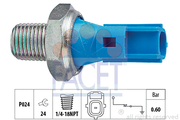 Senzor presiune ulei 7.0147 FACET