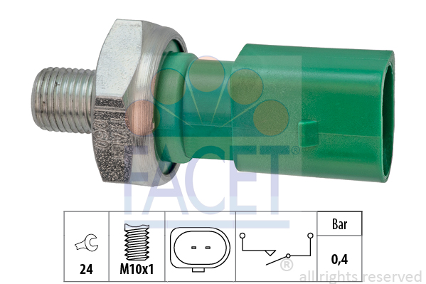 Senzor presiune ulei 7.0204 FACET