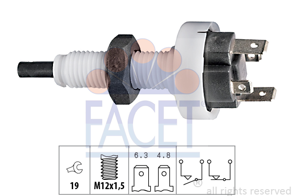 Comutator lumini frana 7.1049 FACET