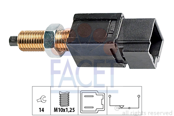 Comutator lumini frana 7.1052 FACET