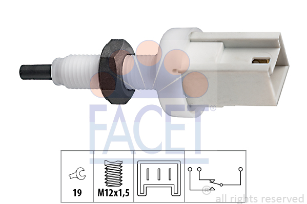 Comutator lumini frana 7.1067 FACET