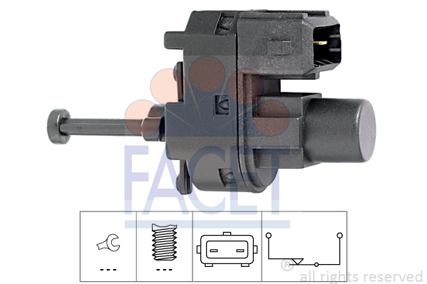 Comutator lumini frana 7.1111 FACET