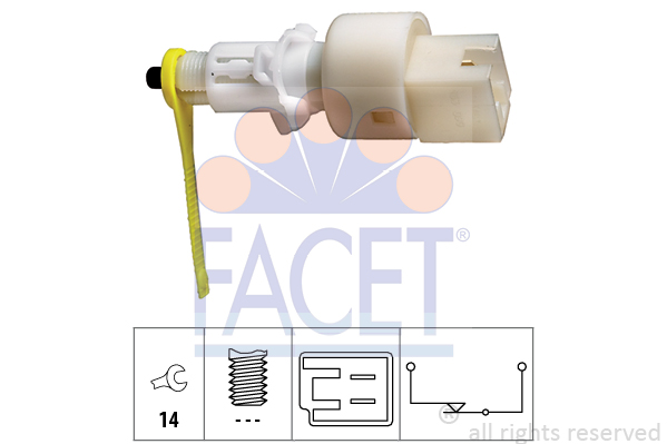 Comutator lumini frana 7.1153 FACET