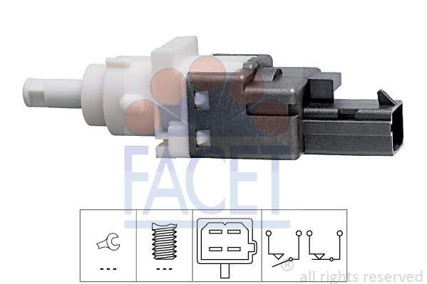 Comutator lumini frana 7.1161 FACET