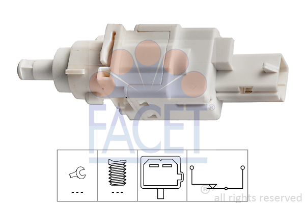 Comutator lumini frana 7.1179 FACET