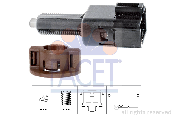 Comutator lumini frana 7.1211 FACET