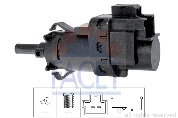 Comutator lumini frana 7.1231 FACET