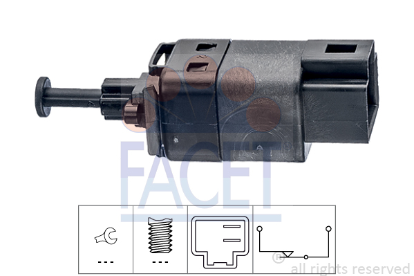 Comutator lumini frana 7.1251 FACET