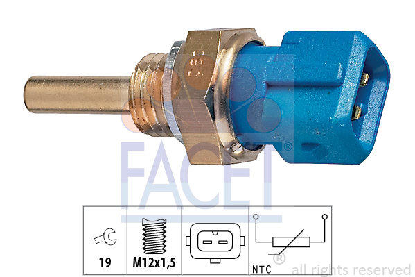 Senzor,temperatura ulei 7.3128 FACET