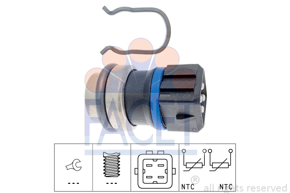 Senzor,temperatura lichid de racire 7.3146 FACET