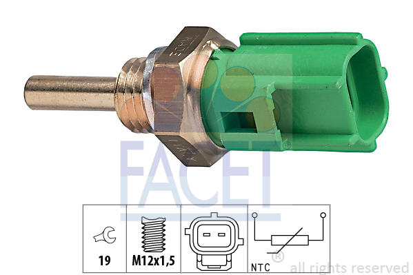 Senzor,temperatura ulei 7.3177 FACET